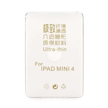 Apple iPad Mini 4 ultra vékony 0.3mm átlátszó szilikon tok