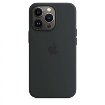 Apple iPhone13 Pro Szilikon Magsafe tok, Fekete