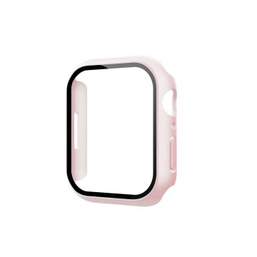 Apple iWatch 7 41mm Lito S+ Matt Üveg Előlap - Rózsaszín