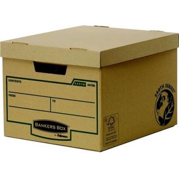 Archiválókonténer, karton, standard, "BANKERS BOX® EARTH...