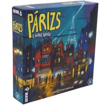 Asmodee Párizs: A fények városa társasjáték (DEPLCLRS)
