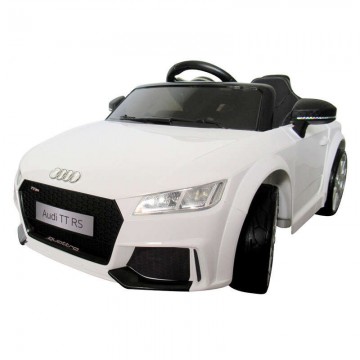 Audi TT RS Elektromos autó fény- és hangeffekttel 12V - fehér