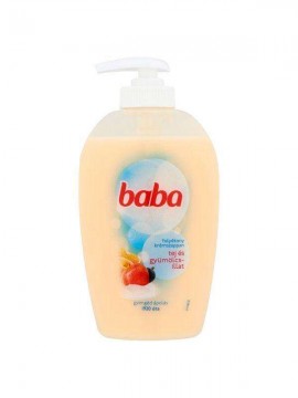 baba Folyékony szappan BABA tej és gyümölcs illat 250 ml