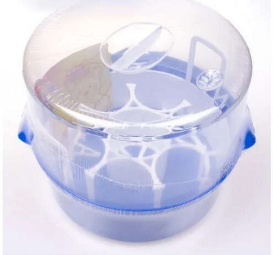 Baby Bruin mikrohullámú univerzális sterilizáló edény - kék