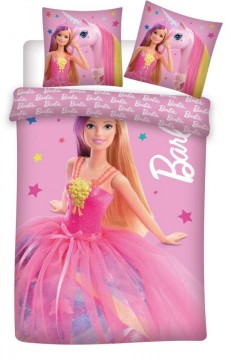 Barbie gyerek ágyneműhuzat 100×135 cm, 40×60 cm