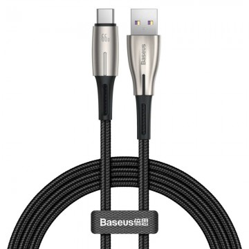Baseus CATSD-M01 USB kábel 1 M USB 2.0 USB A USB C Fekete