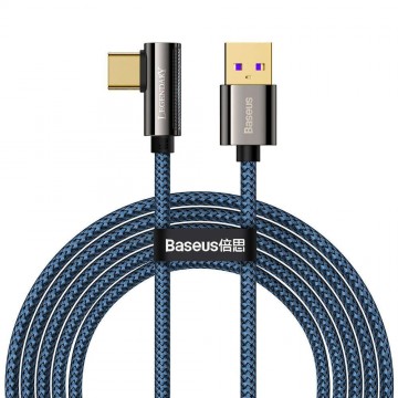 Baseus Legend Series, USB-A - USB-C, 90 fokos adat- és...