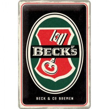 Beck & Co Bremen Fémtábla