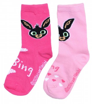 Bing zokni szett/2db Bing nyuszi rózsaszin Ökotermék 31-34