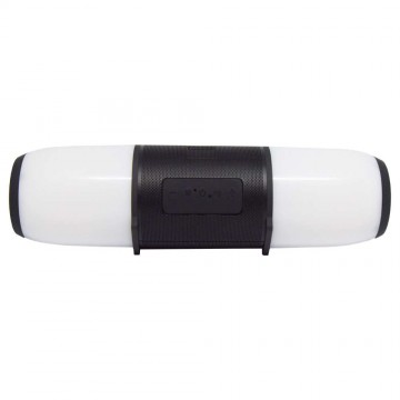 Bluetooth Hangszóró színváltós RGB LED fénnyel - fekete-fehér