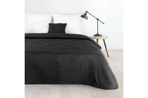 Boni6 mikroszálas ágytakaró Fekete 170x210 cm