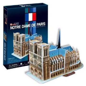 BonsaiBp 3D puzzle mini Notre Dame (128), 39 db