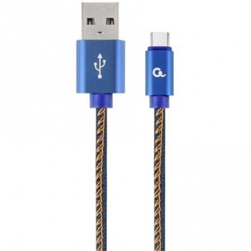 Cablexpert CC-USB2J-AMCM-2M-BL Lightning kábel Kék
