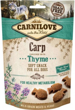 CarniLove Dog Semi Moist Snack ponttyal és kakukkfűvel (3 tasak |...