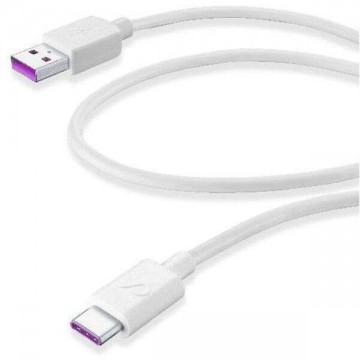 Cellularline USBDATACSCUSBCW USB kábel 1,2 M USB 2.0 USB A USB C...