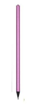 Ceruza, metál pink, rózsaszín SWAROVSKI® kristállyal, 14 cm, ART...