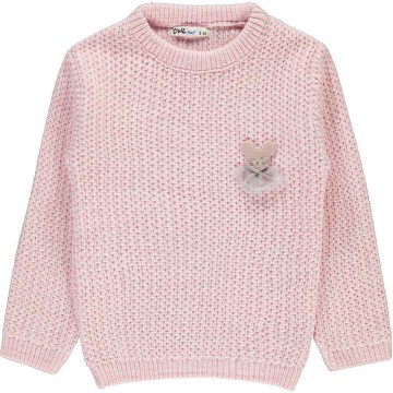 Civil Egeres rózsaszín pulóver (Méret 92-98)