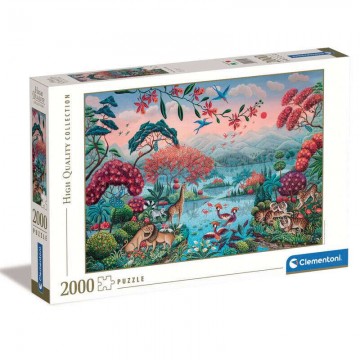 Clementoni A békés dzsungel HQC puzzle 2000db-os (32571)