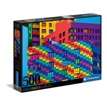 Clementoni Colorboom Collection: Squares puzzle 500db-os (35094)