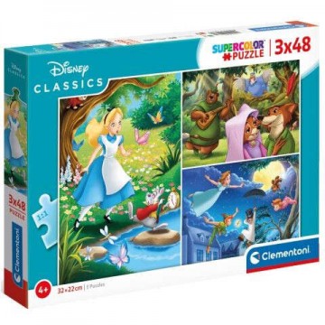 Clementoni Disney Klasszikusok 3x48db-os puzzle (25267)