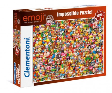 Clementoni Emojik Impossible 1000db-os puzzle (39388)