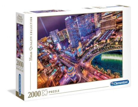 Clementoni Las Vegas HQC 2000db-os puzzle (32555)