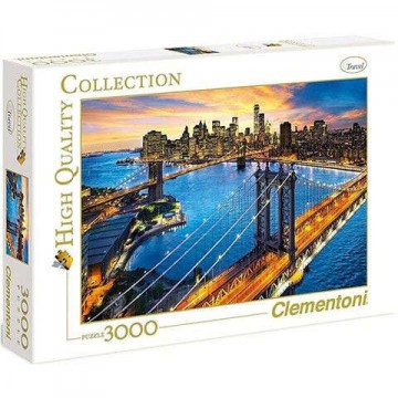 Clementoni New York HQC puzzle 3000db-os (33546)