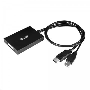CLUB3D Displayport - DVI-D Dual-Link aktív adapter (CAC-1010)