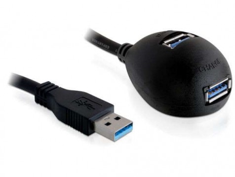 Delock 61777 USB 3.0-A apa / anya dokkoló kábel 1.8 m