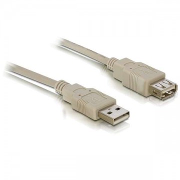 DeLOCK Cable USB 2.0 extension A/A 3m USB kábel USB A Szürke