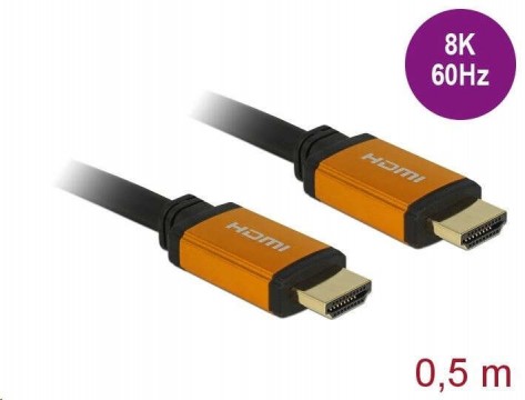 Delock Ultra nagy sebességű HDMI kábel 48 Gbps 8K 60 Hz 0,5 m...