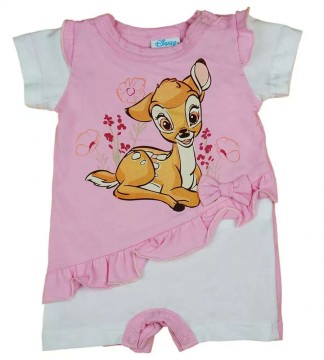 Disney Bambi rövid ujjú kislány baba napozó (68)