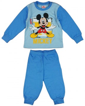 Disney fiú Pizsama - Mickey - világoskék