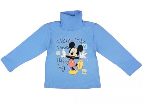Disney garbós hosszú ujjú Póló - Mickey Mouse - kék
