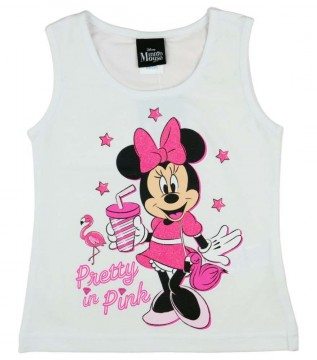 Disney kislány Trikó - Minnie Mouse - fehér