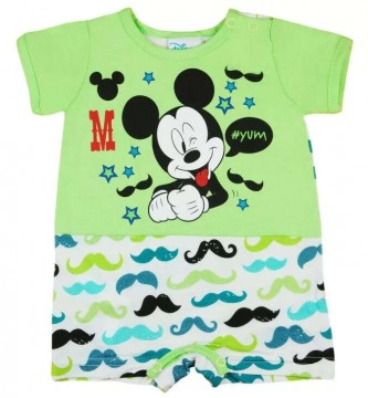 Disney Mickey baba napozó zöld (86)