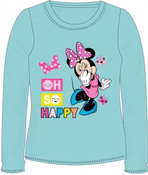 Disney Minnie gyerek hosszú póló kék 9év