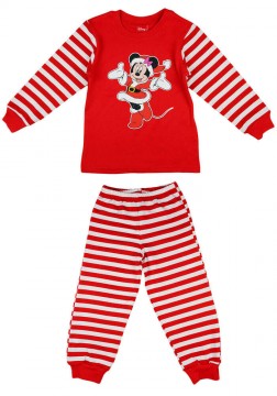 Disney Minnie karácsonyi lányka pizsama