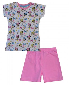 DISNEY nyári pizsama Minnie egér 5-6 év (116 cm)