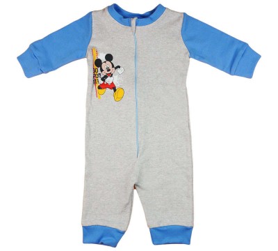 Disney overálos Pizsama - Mickey - kék-szürke