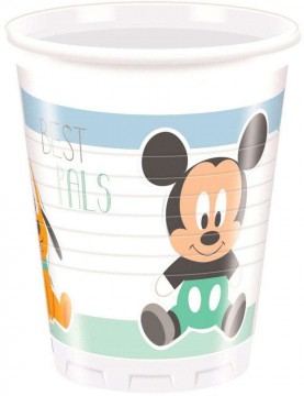 DISNEY party pohár Disney Mickey 8 db-os 200 ml