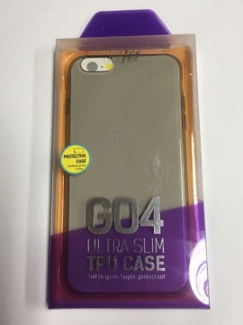 Dotfes G04 iPhone 6 6S Plus (5,5") fekete TPU szilikon prémium...