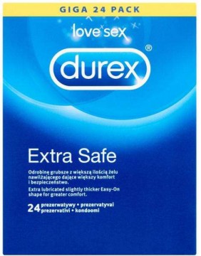 Durex Extra Safe Óvszer 24db