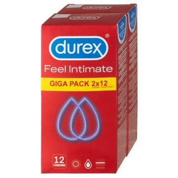 Durex Feel Intimate Óvszer 2x12db