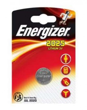 Energizer CR2025 lithium gombelem, 1db