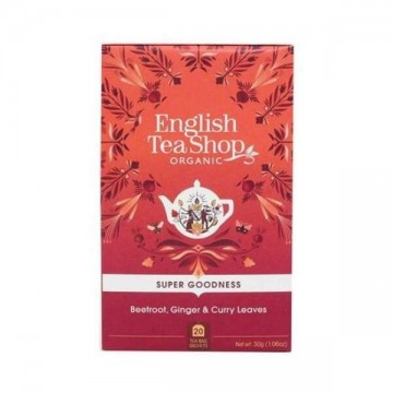 English Tea Shop Céklás Gyógytea Gyömbérrel Curry levelekkel -...