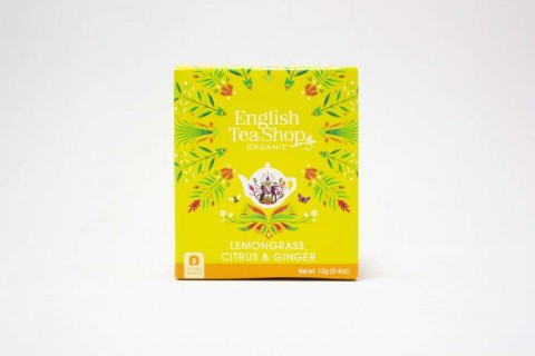 English Tea Shop Citromfű Gyömbér & Citrus Bio Tea - új -...