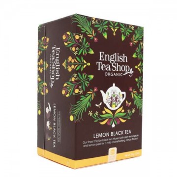 English Tea Shop Citromos bio fekete tea - filter, 20 db, 35 g