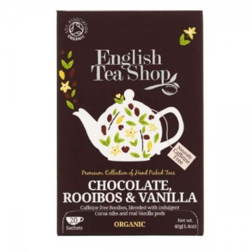 English Tea Shop Csokoládés & Vaníliás Rooibos Tea - filter,...