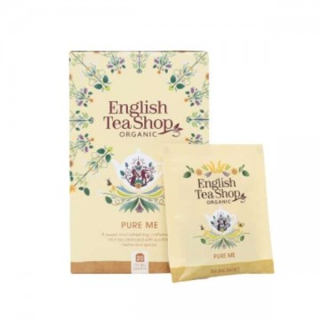 English Tea Shop Pure Me Tisztító Koffeinmentes Bio Tea - filter,...